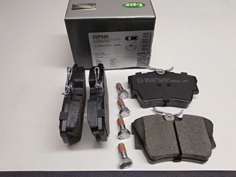 Колодки задні гальмівні RENAULT, LPR (05P946) (7701054772)