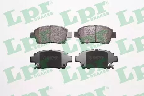 Тормозные колодки для дисков, TOYOTA COROLLA, LPR (05P1062)