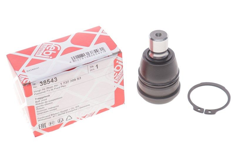 Кульова опора лів./прав. FORD Fiesta 08-, FEBI BILSTEIN (38543) Кульова опора лів./прав. FORD Fiesta 08-, FEBI BILSTEIN (38543)