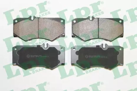 Колодка тормозов. диск. vw lt 28-35 передн. (пр-во), VOLKSWAGEN 291698151A, MERCEDES BENZ, LPR (05P408)