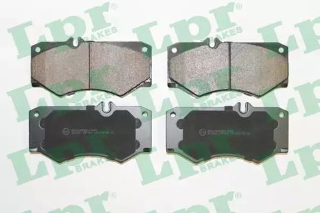 Колодка тормозов. диск. vw lt 28-35 передн. (пр-во), VOLKSWAGEN 291698151A, MERCEDES BENZ, LPR (05P408)