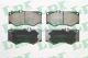 Колодка тормозов. диск. vw lt 28-35 передн. (пр-во), VOLKSWAGEN 291698151A, MERCEDES BENZ, LPR (05P408)