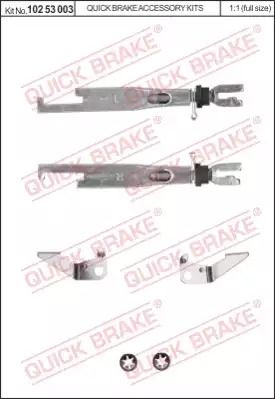 Ремкомплект, QUICK BRAKE (10253003) Ремкомплект, QUICK BRAKE (10253003)