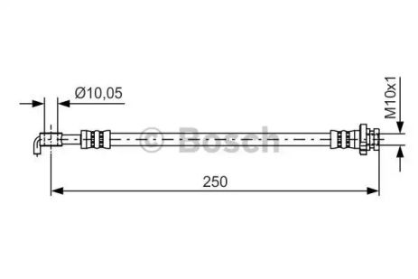 Тормозной шланг 1987481434 OPEL NISSAN Тормозной шланг 1987481434 OPEL NISSAN