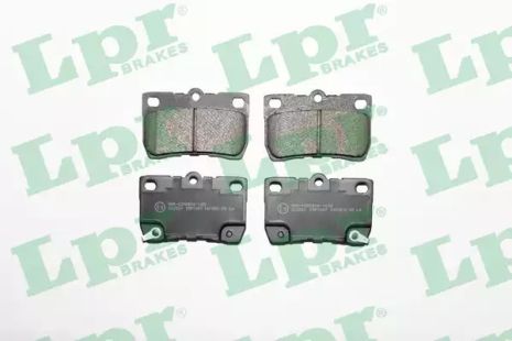 Тормозные колодки для дисков (r, v), LEXUS GS300, LPR (05P1407)