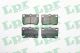 Тормозные колодки для дисков (r, v), LEXUS GS300, LPR (05P1407)