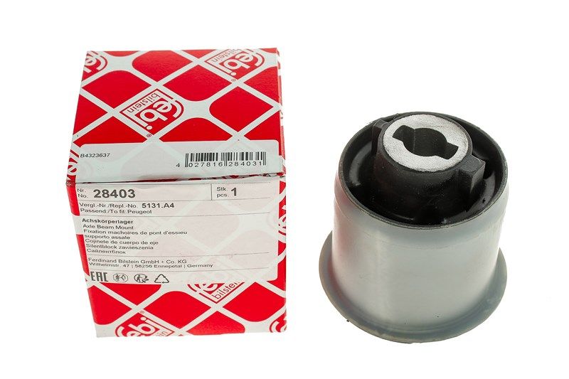 Сайлентблок балки моста Citroen C4/Peugeot 307, FEBI BILSTEIN (28403) Сайлентблок балки моста Citroen C4/Peugeot 307, FEBI BILSTEIN (28403)