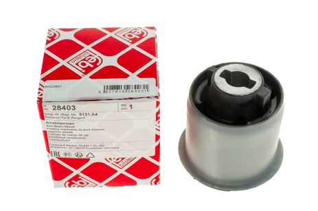 Сайлентблок балки моста Citroen C4/Peugeot 307, FEBI BILSTEIN (28403) Сайлентблок балки моста Citroen C4/Peugeot 307, FEBI BILSTEIN (28403)