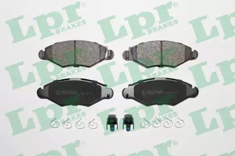 Колодки тормозные передние дисковые citroen xsara (N1) (1997 - 2005), CITROEN XSARA, LPR (05P903) Колодки тормозные передние дисковые citroen xsara (N1) (1997 - 2005), CITROEN XSARA, LPR (05P903)