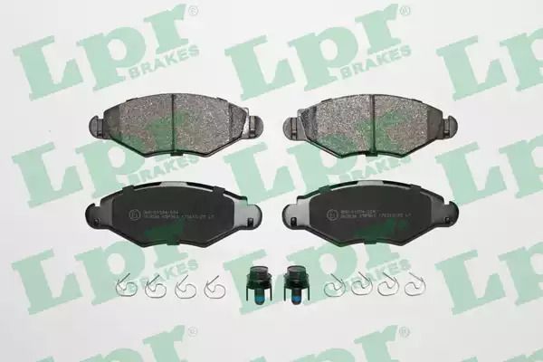 Колодки тормозные передние дисковые citroen xsara (N1) (1997 - 2005), CITROEN XSARA, LPR (05P903) Колодки тормозные передние дисковые citroen xsara (N1) (1997 - 2005), CITROEN XSARA, LPR (05P903)