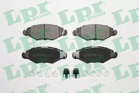 Колодки тормозные передние дисковые citroen xsara (N1) (1997 - 2005), CITROEN XSARA, LPR (05P903) Колодки тормозные передние дисковые citroen xsara (N1) (1997 - 2005), CITROEN XSARA, LPR (05P903)