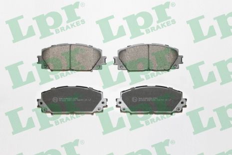 Тормозные колодки для дисков (f, v), TOYOTA YARIS, LPR (05P1333)