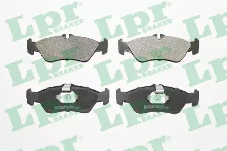 Колодка тормозов. диск. mb sprinter 2-t, vw lt 28-35 задн. (пр-во), VOLKSWAGEN 2D0698451, MERCEDES BENZ, LPR (