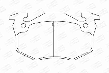Комплект тормозных колодок, дисковый тормоз, PEUGEOT 106, CITROËN XSARA, CHAMPION (571334CH) Комплект тормозных колодок, дисковый тормоз, PEUGEOT 106, CITROËN XSARA, CHAMPION (571334CH)