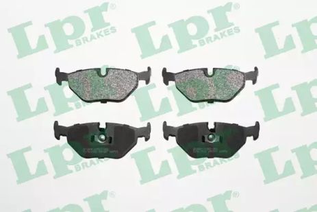 Колодка тормозов. диск. bmw 3 (E30, E36), 5 (E28, E34) задн. , BMW 3, BMW 34211158270, LPR (05P297)