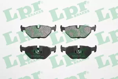 Колодка тормозов. диск. bmw 3 (E30, E36), 5 (E28, E34) задн. , BMW 3, BMW 34211158270, LPR (05P297)