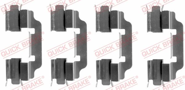 Комплектующие, колодки дискового тормоза, MERCEDES-BENZ VANEO, QUICK BRAKE (1091601) Комплектующие, колодки дискового тормоза, MERCEDES-BENZ VANEO, QUICK BRAKE (1091601)