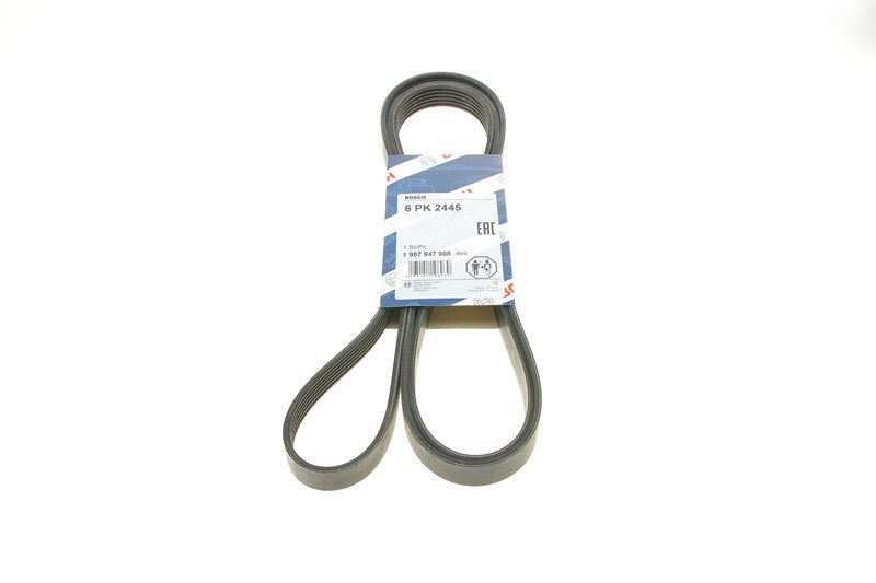 1987947998 BOSCH Дорiжковий ремінь 6PK2450 1987947998 BOSCH Дорiжковий ремінь 6PK2450