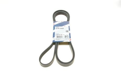 1987947998 BOSCH Дорiжковий ремінь 6PK2450 1987947998 BOSCH Дорiжковий ремінь 6PK2450