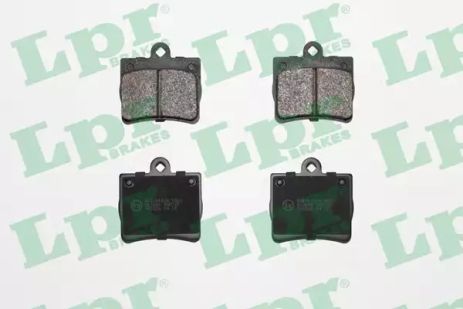 Тормозные колодки для дисков (r, s), LPR (05P725) Тормозные колодки для дисков (r, s), LPR (05P725)