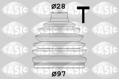 Комплект пылника, приводной вал, SKODA SUPERB, SEAT ATECA, Sasic (1906061)