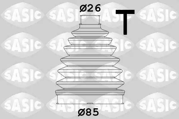 Пыльник приводного вала, RENAULT CLIO, SASIC (1904021) Пыльник приводного вала, RENAULT CLIO, SASIC (1904021)