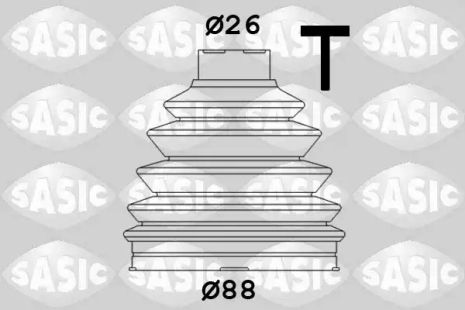 Комплект пылника, приводной вал, AUDI A1, SEAT TOLEDO, Sasic (1906074)