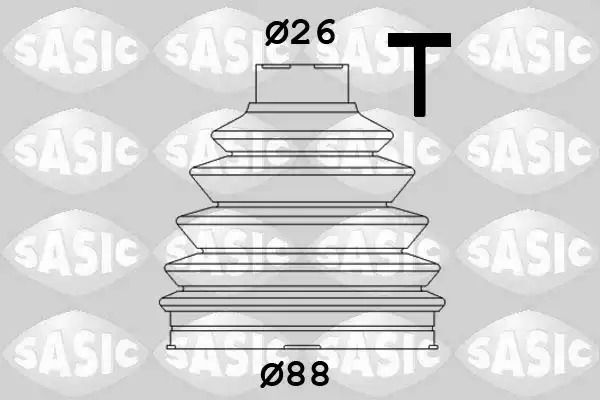 Комплект пылника, приводной вал, AUDI A1, SEAT TOLEDO, Sasic (1906074) Комплект пылника, приводной вал, AUDI A1, SEAT TOLEDO, Sasic (1906074)
