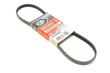 Поликлиновие ремни Micro-V StretchFit , GATES (4PK903SF)