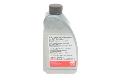 1л ( Made in GERMANY !! ) масло для АКПП (колір-жовтий) CVT, MB 236. 20, VW TL 52 180., FEBI BILSTEIN (27975)