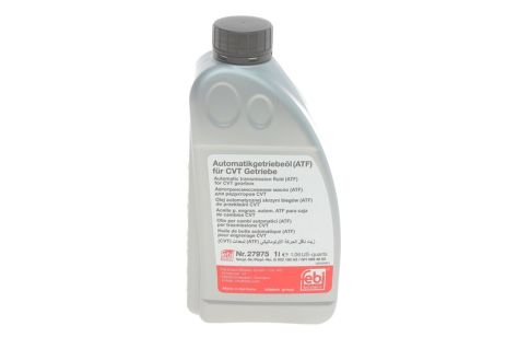 1л ( Made in GERMANY !! ) масло для АКПП (колір-жовтий) CVT, MB 236. 20, VW TL 52 180., FEBI BILSTEIN (27975) 1л ( Made in GERMANY !! ) масло для АКПП (колір-жовтий) CVT, MB 236. 20, VW TL 52 180., FEBI BILSTEIN (27975)