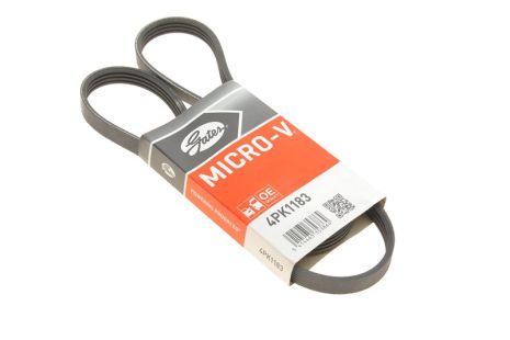 Ремень поликлиновый 4PK1183 GATES (4PK1183) Ремень поликлиновый 4PK1183 GATES (4PK1183)