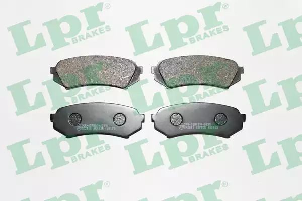 05P835 LPR - Гальмівні колодки до дисків (R, V) 05P835 LPR - Гальмівні колодки до дисків (R, V)