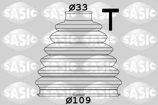 1900004 SASIC - Пильовик привідного валу 1900004 SASIC - Пильовик привідного валу