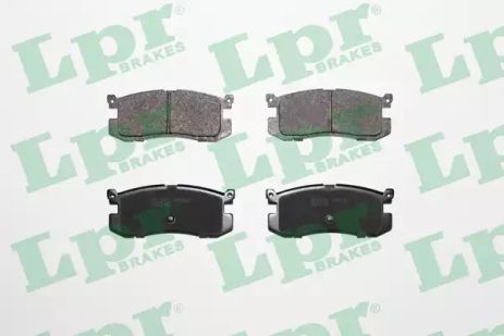 Колодки тормозные для дисков, MAZDA 626, LPR (05P037) Колодки тормозные для дисков, MAZDA 626, LPR (05P037)