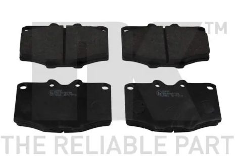 Комплект тормозных колодок, дисковый тормоз, TOYOTA HILUX, NK (224509)