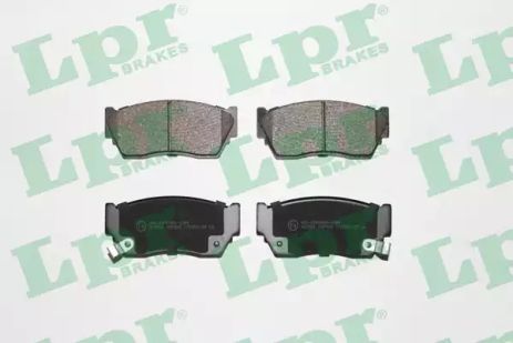 Тормозные колодки для дисков (f, v, с датчиком), NISSAN 100, LPR (05P520) Тормозные колодки для дисков (f, v, с датчиком), NISSAN 100, LPR (05P520)