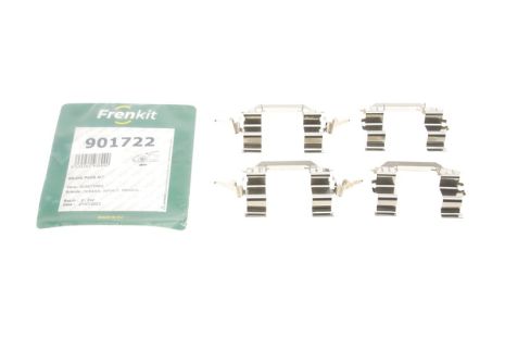 Комплектующие, колодки дискового тормоза, RENAULT KOLEOS, INFINITI Q70, FRENKIT (901722) Комплектующие, колодки дискового тормоза, RENAULT KOLEOS, INFINITI Q70, FRENKIT (901722)