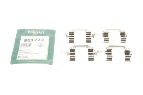 Комплектующие, колодки дискового тормоза, RENAULT KOLEOS, INFINITI Q70, FRENKIT (901722)