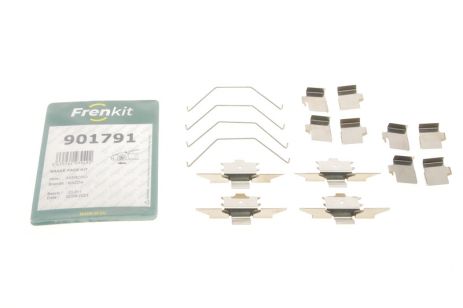 Комплектующие, колодки дискового тормоза, MAZDA 6, FRENKIT (901791)