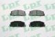 Колодка тормозов. диск. mazda 626 (gf)(gw) (04/98-08/02) задн. (пр-во), МАЗДА 626, МАЗДА FDY12643Z, LPR (05P33 Колодка тормозов. диск. mazda 626 (gf)(gw) (04/98-08/02) задн. (пр-во), МАЗДА 626, МАЗДА FDY12643Z, LPR (05P33