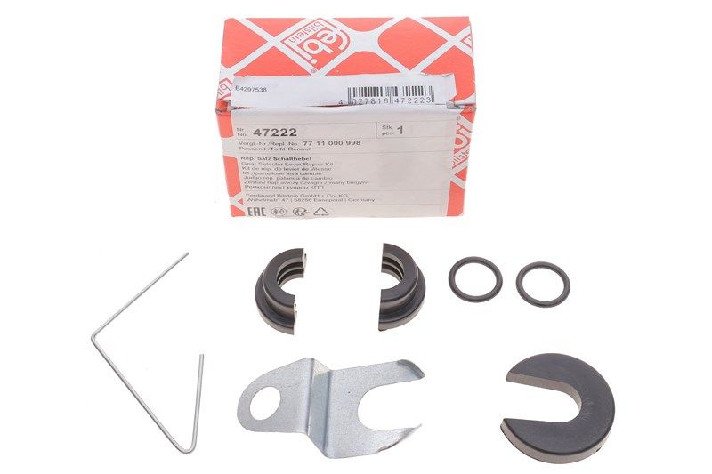 Р/к важеля КПП RENAULT Kangoo 97-, FEBI BILSTEIN (47222) Р/к важеля КПП RENAULT Kangoo 97-, FEBI BILSTEIN (47222)