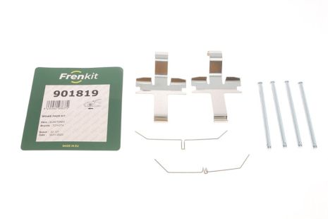 Комплектующие, колодки дискового тормоза, LEXUS LX, TOYOTA FORTUNER, FRENKIT (901819) Комплектующие, колодки дискового тормоза, LEXUS LX, TOYOTA FORTUNER, FRENKIT (901819)