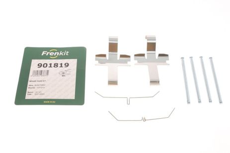Комплектующие, колодки дискового тормоза, LEXUS LX, TOYOTA FORTUNER, FRENKIT (901819)