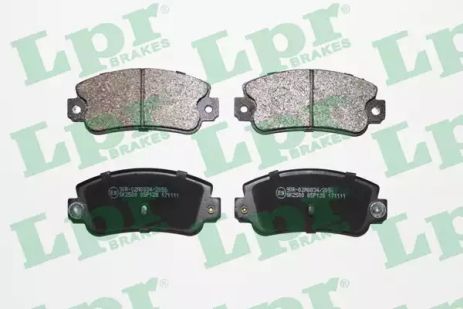 Тормозные колодки для дисков (r), RENAULT R21, LPR (05P128) Тормозные колодки для дисков (r), RENAULT R21, LPR (05P128)