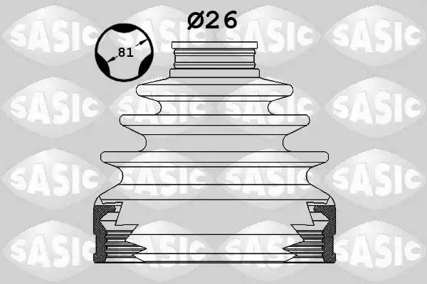 Комплект пыльника, MITSUBISHI PEUGEOT, PEUGEOT 3287C6, SASIC (1900032) Комплект пыльника, MITSUBISHI PEUGEOT, PEUGEOT 3287C6, SASIC (1900032)