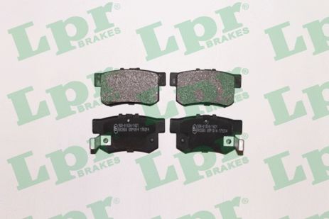 Тормозные колодки к дискам, HONDA CIVIC, LPR (05P1014)