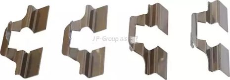 Комплектующие, колодки дискового тормоза 1163750410 TOYOTA RENAULT