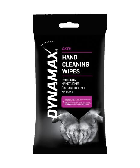 Влажные салфетки для очистки рук DXT9 HAND CLEANING WIPES (24шт), DYNAMAX (618502)