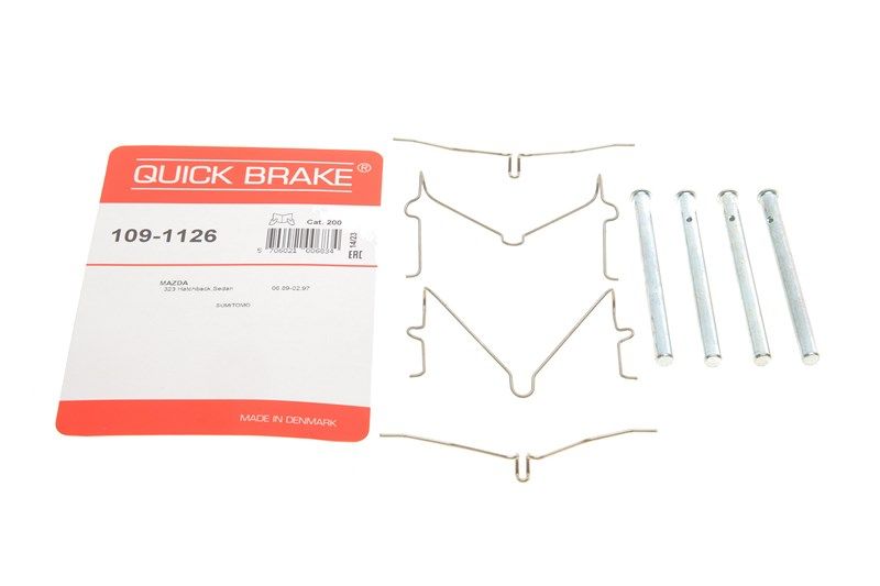 109-1126 QUICK BRAKE Планка супорта прижимна 109-1126 QUICK BRAKE Планка супорта прижимна